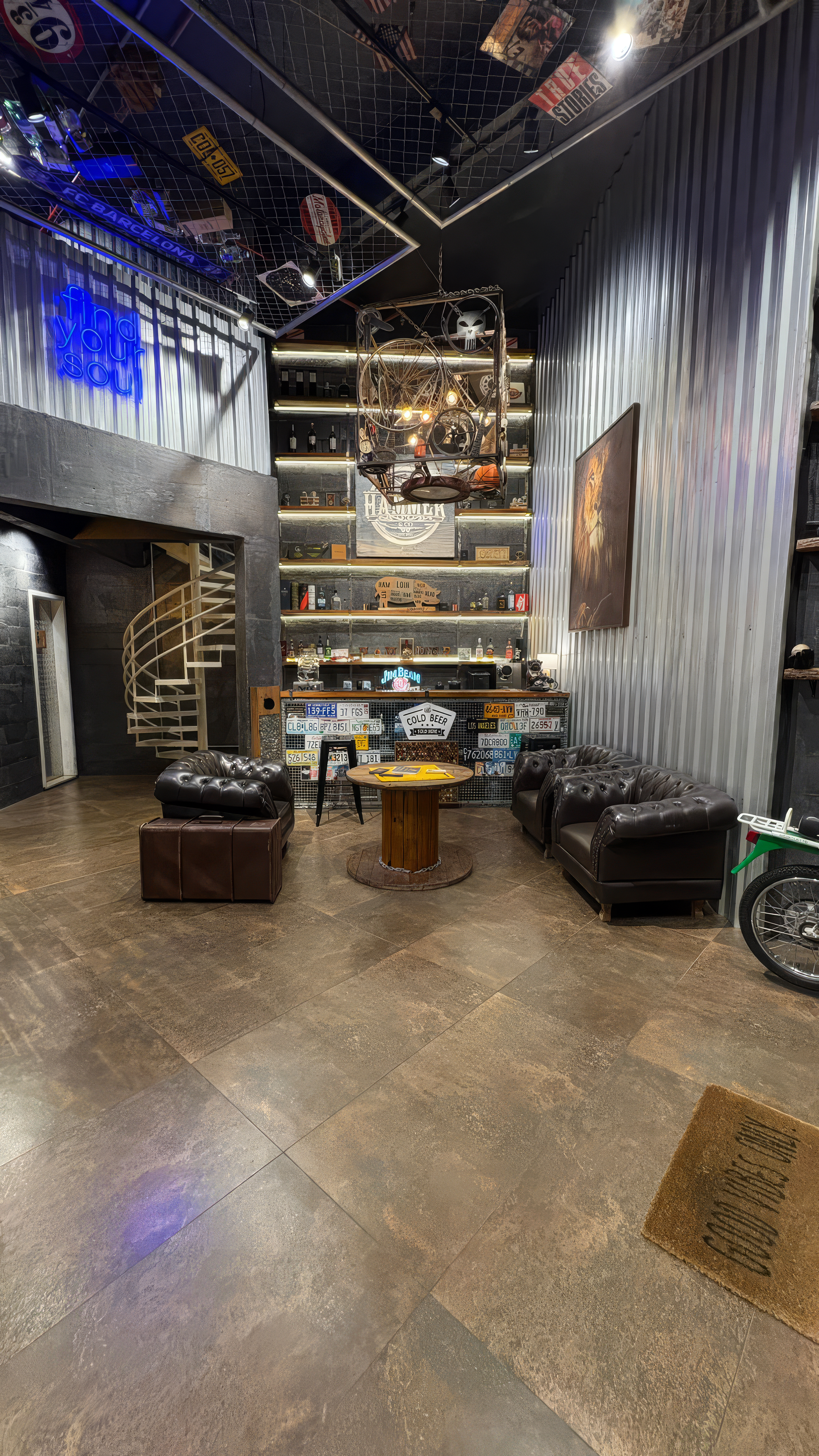 Ambiente interno da Hammer & Co.