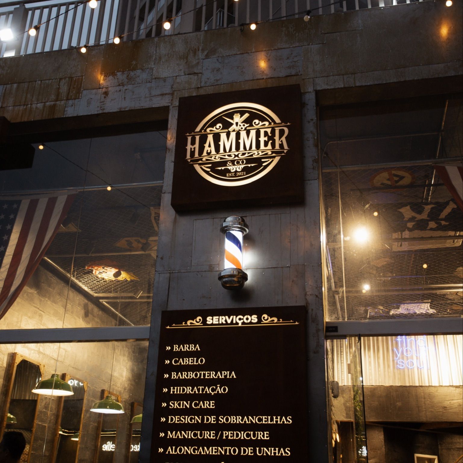 Fachada da Hammer & Co.